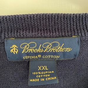 Brooks Brothers v neck sweater